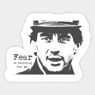 Ayrton Senna Sticker